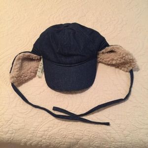 Madewell Sherpa Lined Trapper Baseball Hat